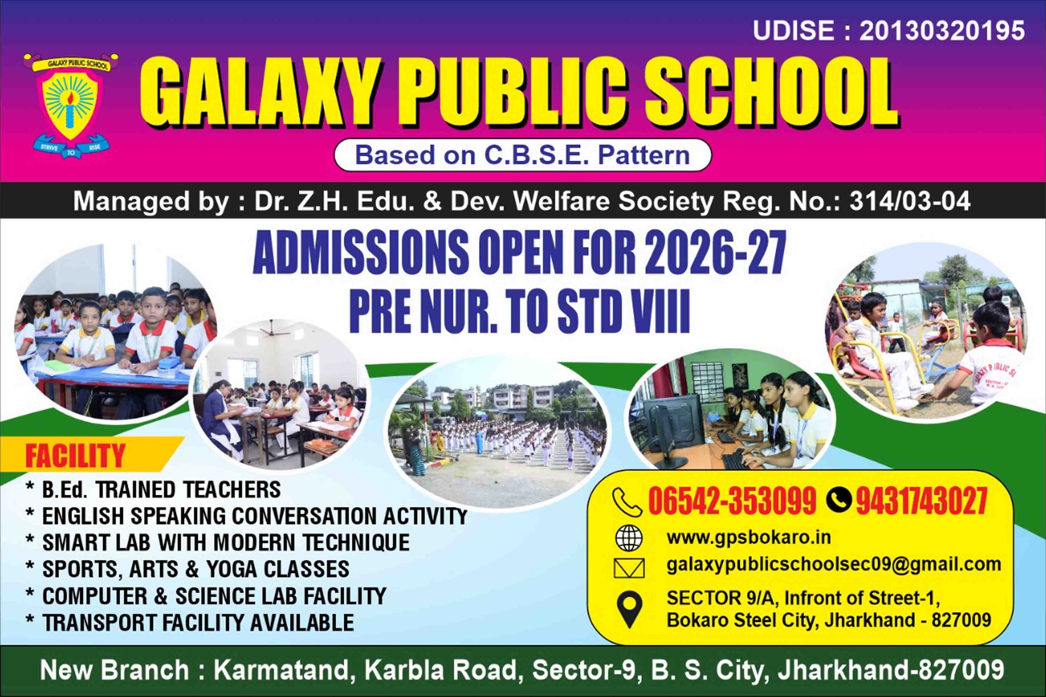 GALAXY PUBLIC SCHOOL BOKARO